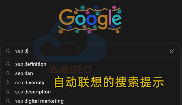 自動聯(lián)想的搜索提示
