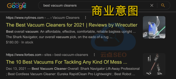 商業(yè)意圖